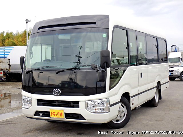 Toyota COASTER 2018 N9021030253HD 90 Japanese Used Cars Real